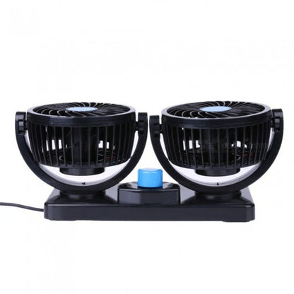 Ventilador doble para autos 12V